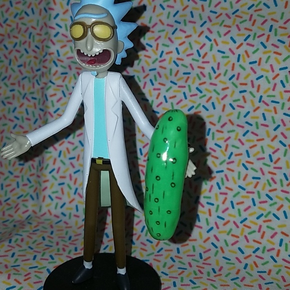 Vintage glazed ceramic pickle pin - Picture 1 of 8